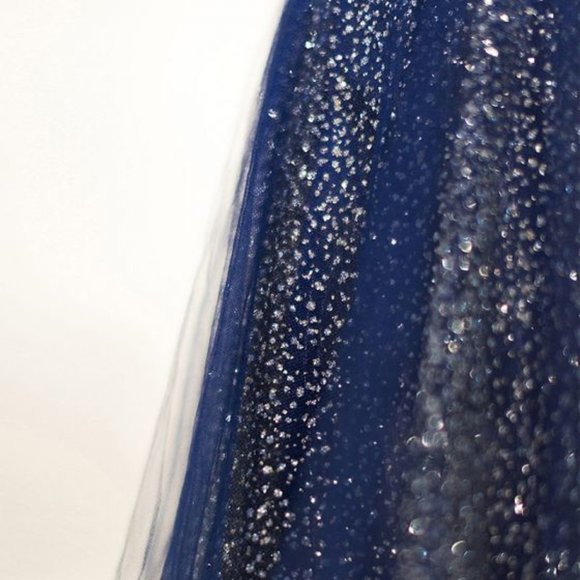 Starry Night Royal Blue Evening Dress (SIZE SMALL) - Picture 6 of 7